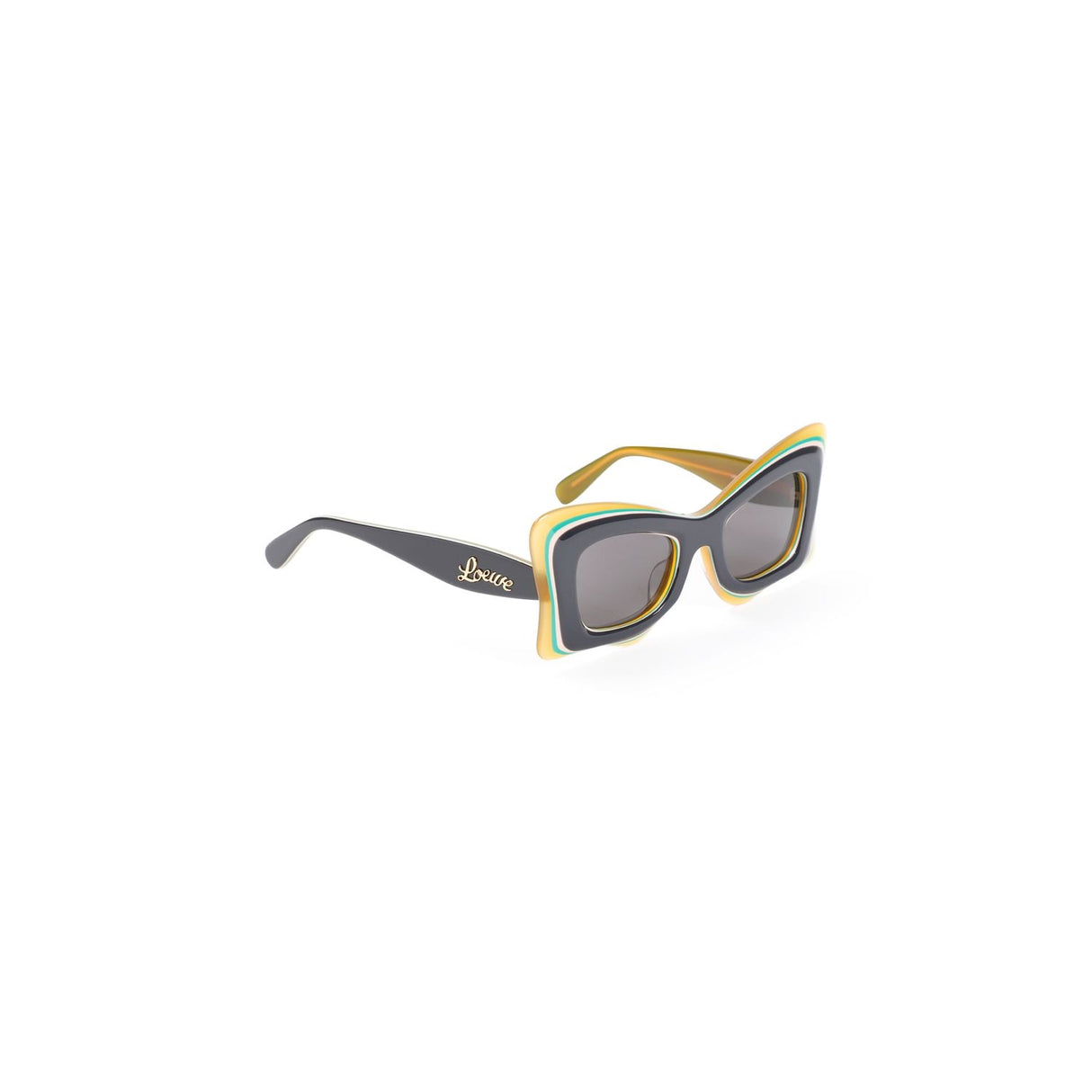 LOEWE Ibiza Chic Green Acetate Sunglasses