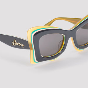 LOEWE Ibiza Chic Green Acetate Sunglasses