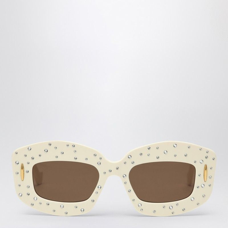 LOEWE Arch Frame White Sunglasses