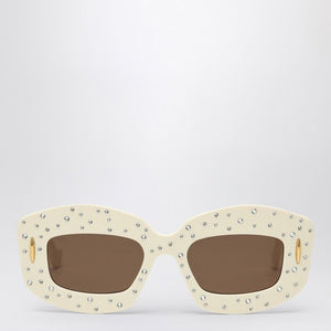 LOEWE Arch Frame White Sunglasses