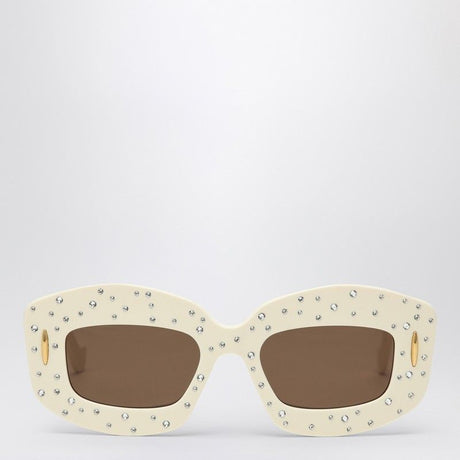 LOEWE Arch Frame White Sunglasses