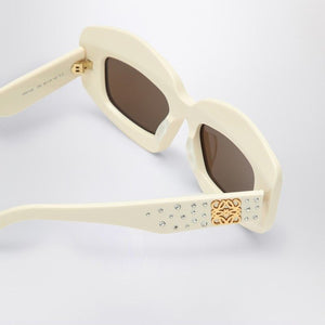 LOEWE Arch Frame White Sunglasses