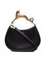 LANVIN Hobo Handbag with Cat Handle