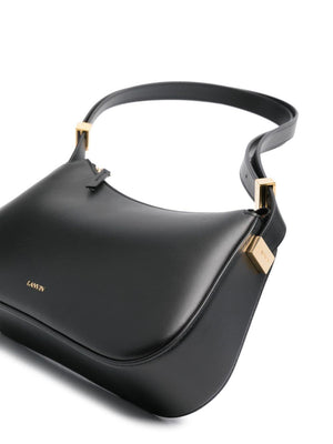 LANVIN Black Concerto Shoulder Handbag