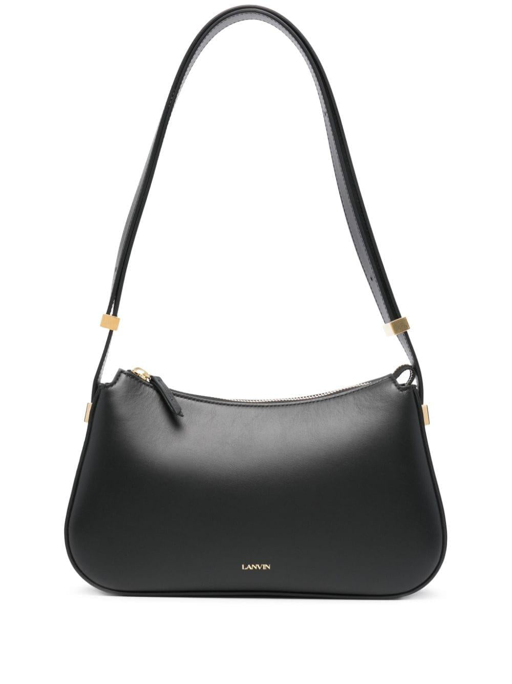 LANVIN Black Concerto Shoulder Handbag