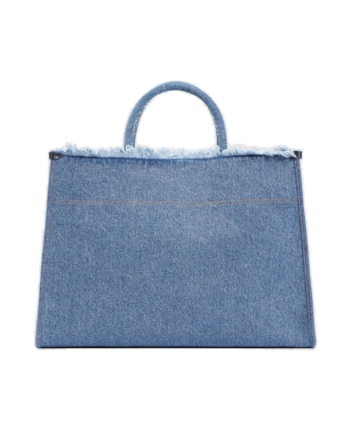 Túi Xách Tote Màu Xanh Jean Dành Cho Nữ - Bộ Sưu Tập SS24