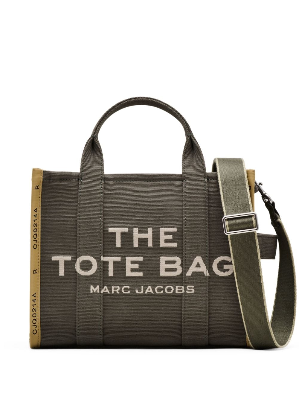 MARC JACOBS Jacquard Medium Cotton-Blend Tote with Contrast Logo and Silver Hardware