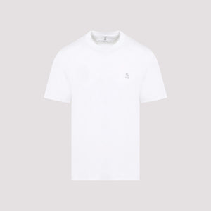 BRUNELLO CUCINELLI Luxury Pure Cotton Tee - White