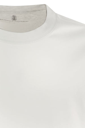 BRUNELLO CUCINELLI Essential Long-Sleeve Crew-Neck Cotton T-Shirt