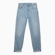 BRUNELLO CUCINELLI Men's Light Blue Regular Cotton Denim Jeans for SS24