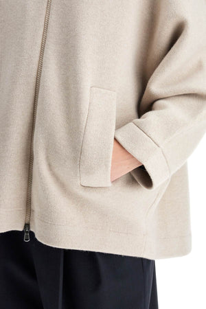 Áo khoác len mỏng Oversized bằng Cashmere