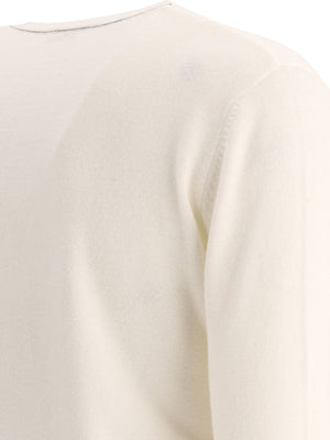 BRUNELLO CUCINELLI Luxurious White Cashmere Sweater for Women