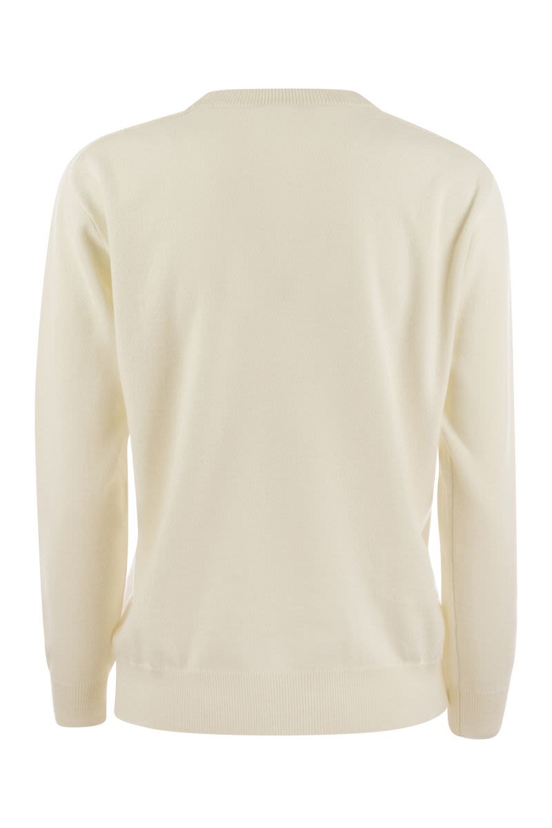 BRUNELLO CUCINELLI Luxury Pure Cashmere Crewneck Sweater