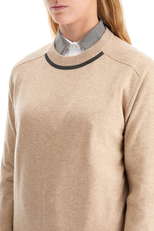 BRUNELLO CUCINELLI Luxurious Cashmere Crewneck Sweater