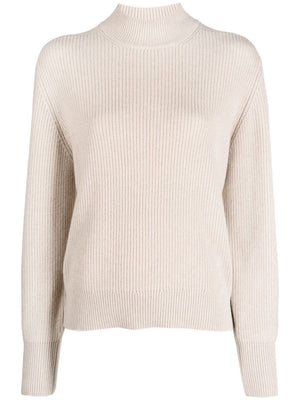 BRUNELLO CUCINELLI 23FW Beige Women's Knit Sweater