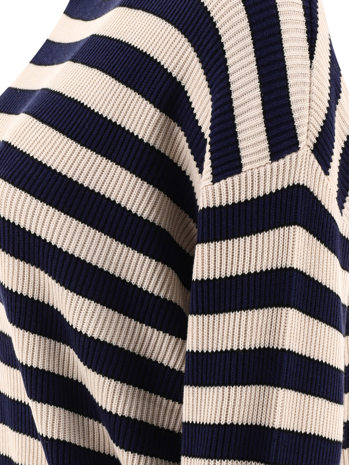 BRUNELLO CUCINELLI Striped English Rib Sweater for Women