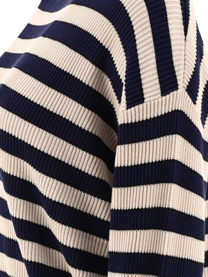 BRUNELLO CUCINELLI Striped English Rib Sweater for Women