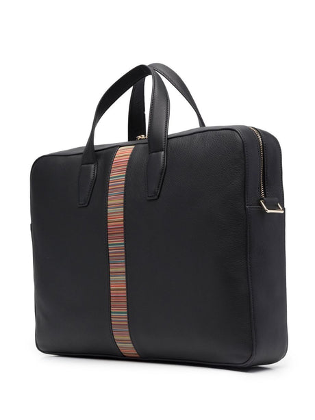 PAUL SMITH Men's Multi-Folio Leather Bag