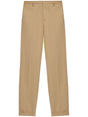 PAUL SMITH Green Organic Cotton Trousers for Men