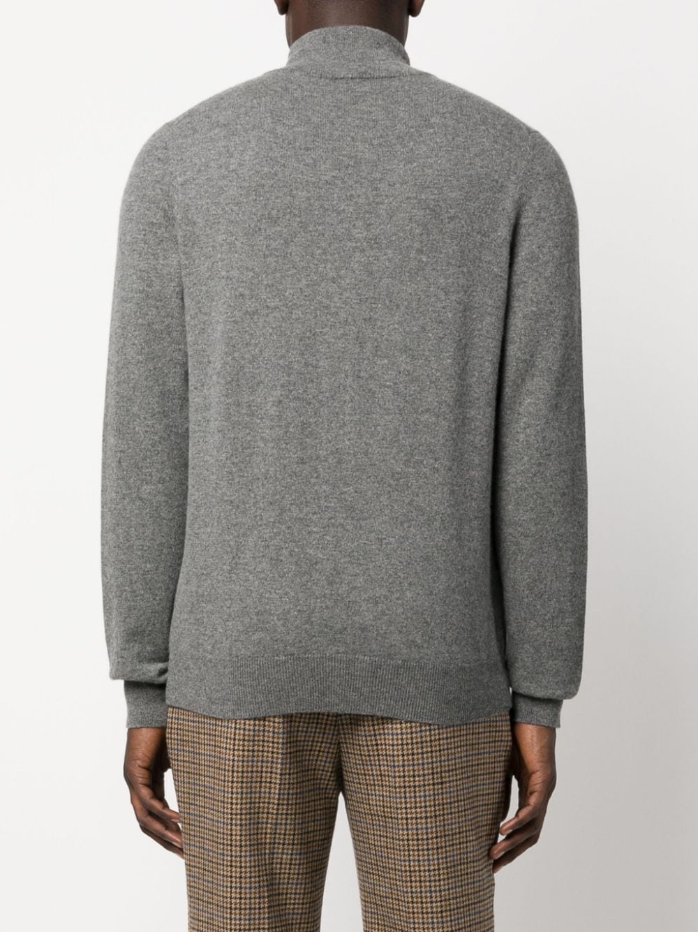 PAUL SMITH Luxurious Cashmere Zip-Up Cardigan for Men