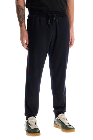 PAUL SMITH Comfortable Tapered Wool Joggers for Men