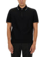 PAUL SMITH Men's Zip Polo Shirt - Size L