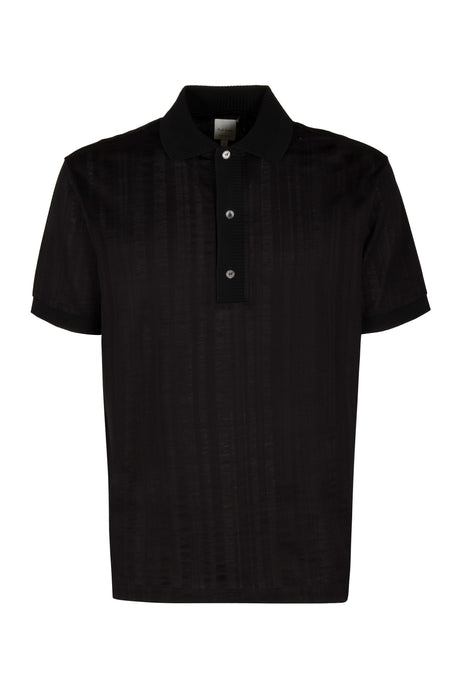 PAUL SMITH Knit Cotton Polo Shirt for Men