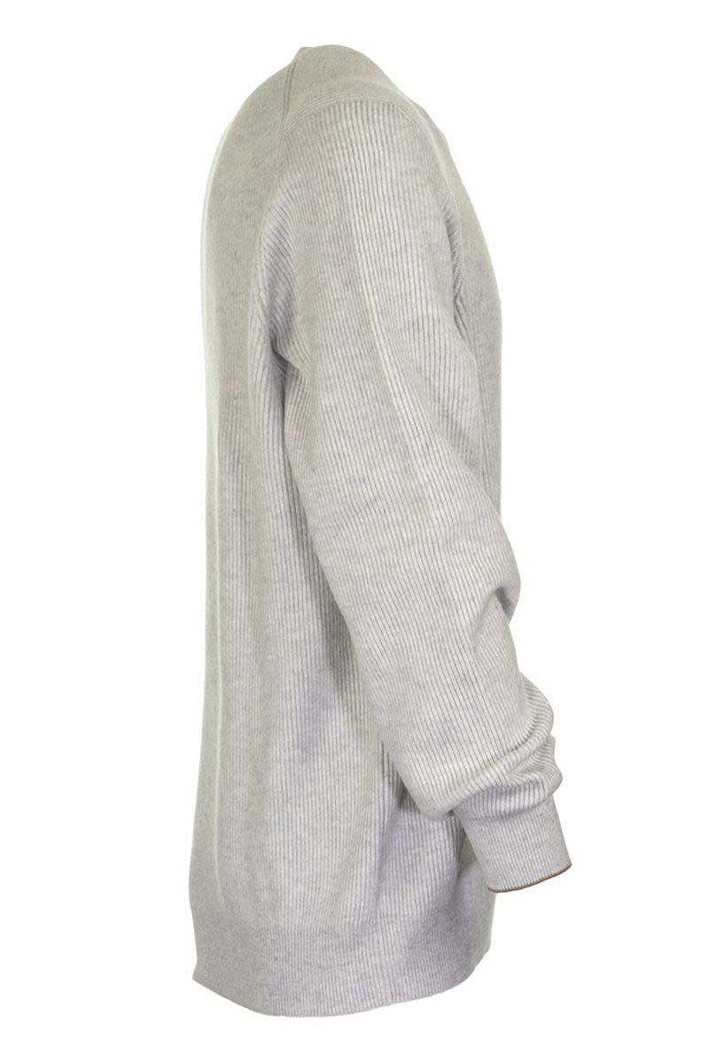 BRUNELLO CUCINELLI Classic Cashmere Crew Neck Sweater