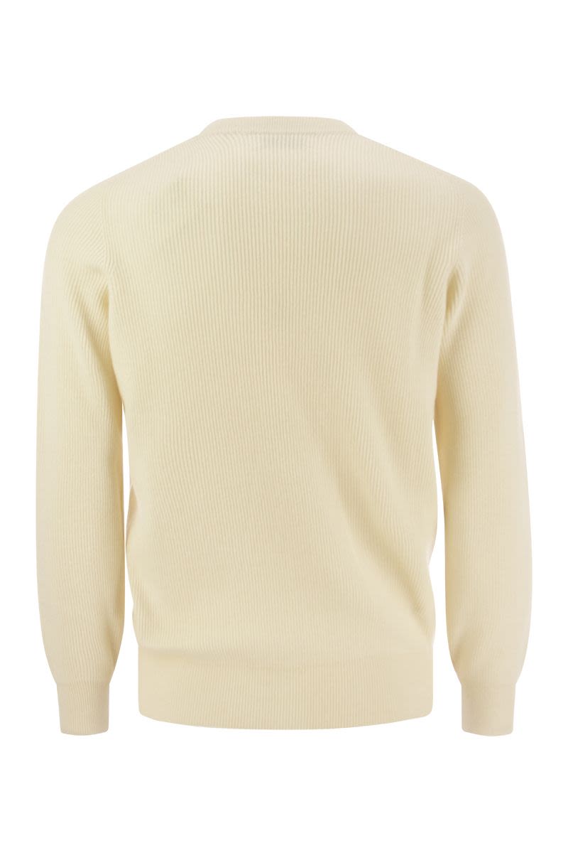 BRUNELLO CUCINELLI Classic Cashmere Crew Neck Sweater