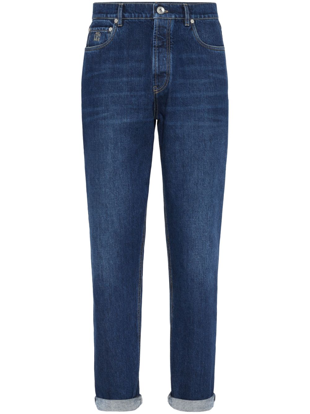 BRUNELLO CUCINELLI Iconic Fit Denim Jeans - Classic Five Pocket Style