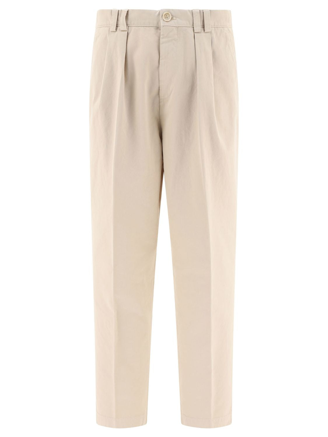 BRUNELLO CUCINELLI Relaxed Fit Trousers for Men - Spring Style