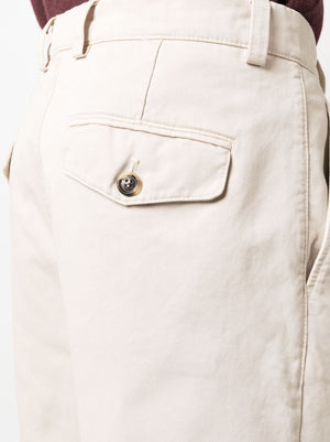 BRUNELLO CUCINELLI Relaxed Fit Trousers for Men - Spring Style