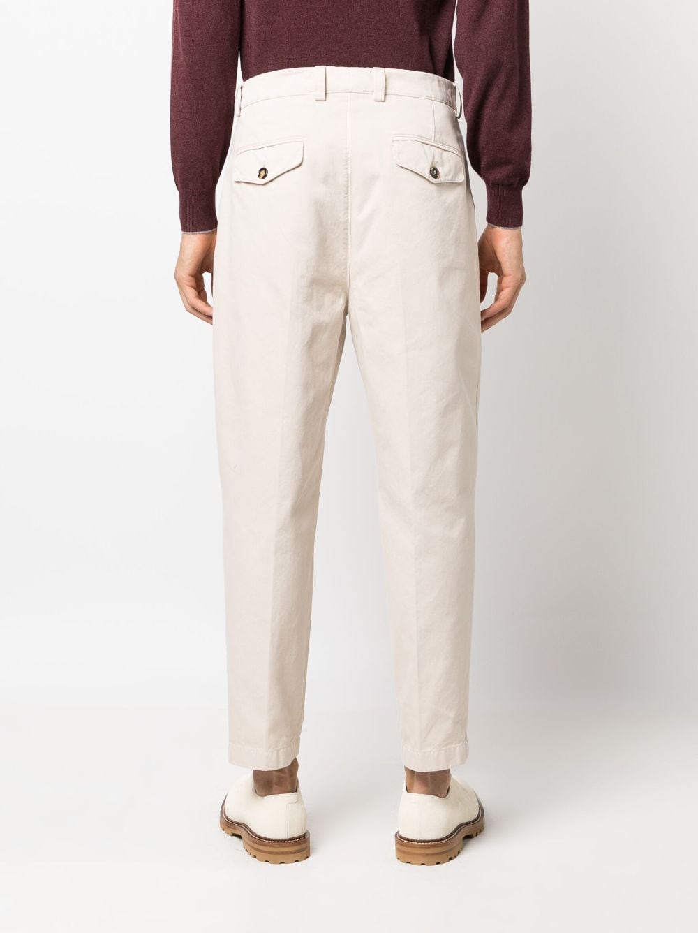 BRUNELLO CUCINELLI Relaxed Fit Trousers for Men - Spring Style