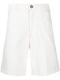 BRUNELLO CUCINELLI Cotton Gabardine Mini Bermuda Shorts