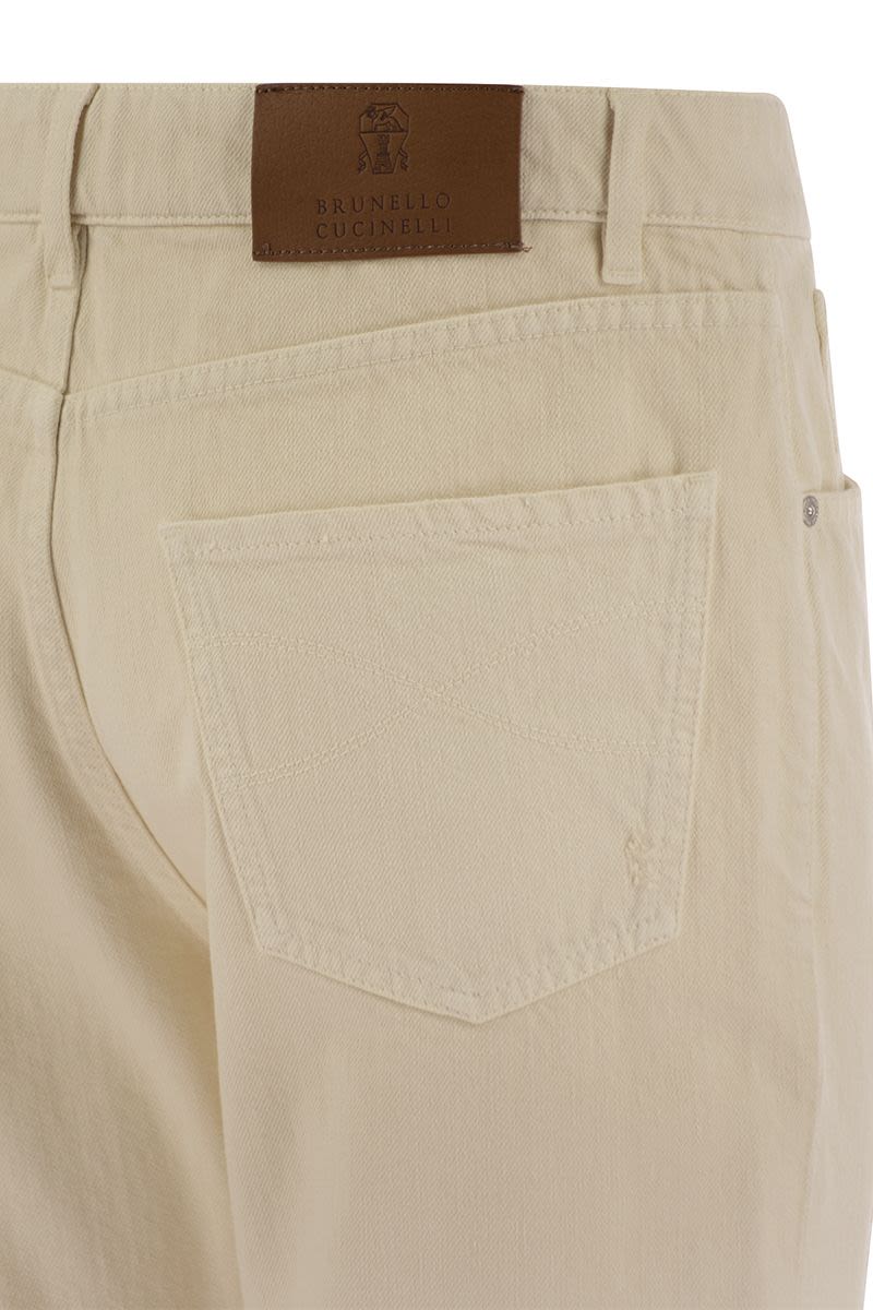 BRUNELLO CUCINELLI Men's 24SS Denim Straight Pants in C7403