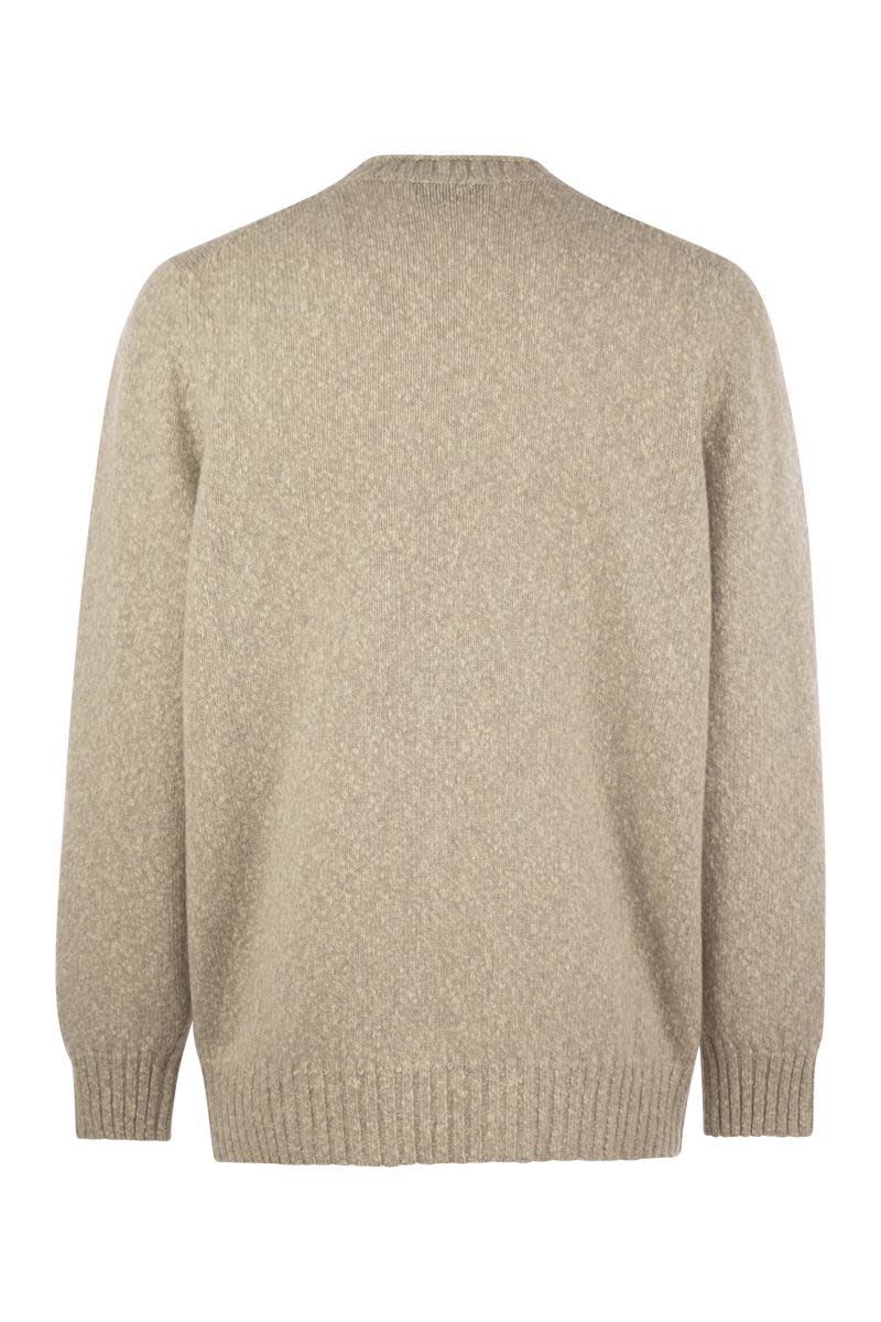 BRUNELLO CUCINELLI Buttoned Crewneck Sweater for Men