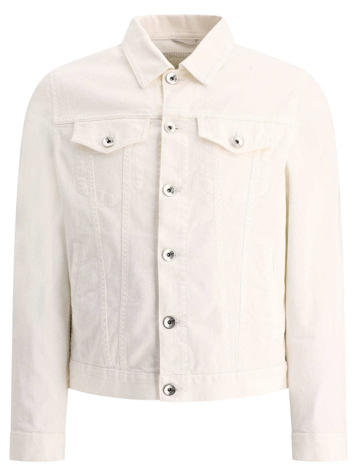 BRUNELLO CUCINELLI White Men's 2024 Spring/Summer Jacket