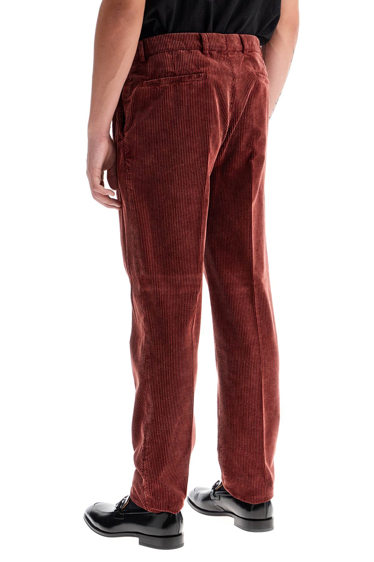 BRUNELLO CUCINELLI Comfortable Tapered Corduroy Leisure Fit Pants (IT Size 48)