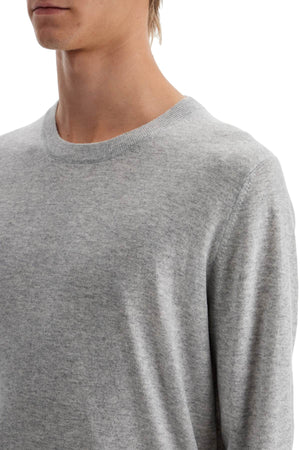 BRUNELLO CUCINELLI Lightweight Crew Neck Cashmere Pullover for Men - Relaxed Fit