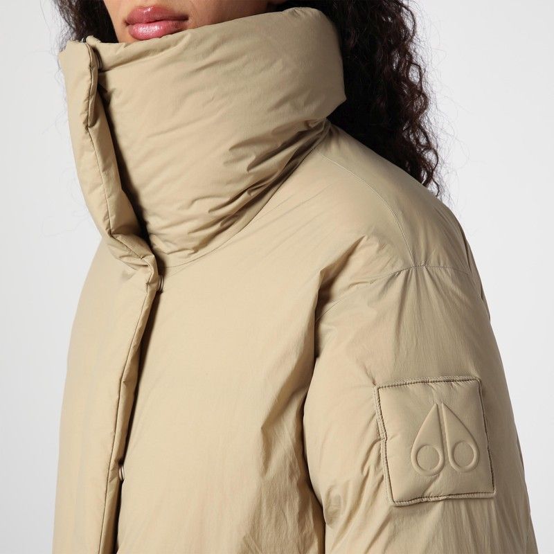 MOOSE KNUCKLES Oversized Quilted Down Jacket