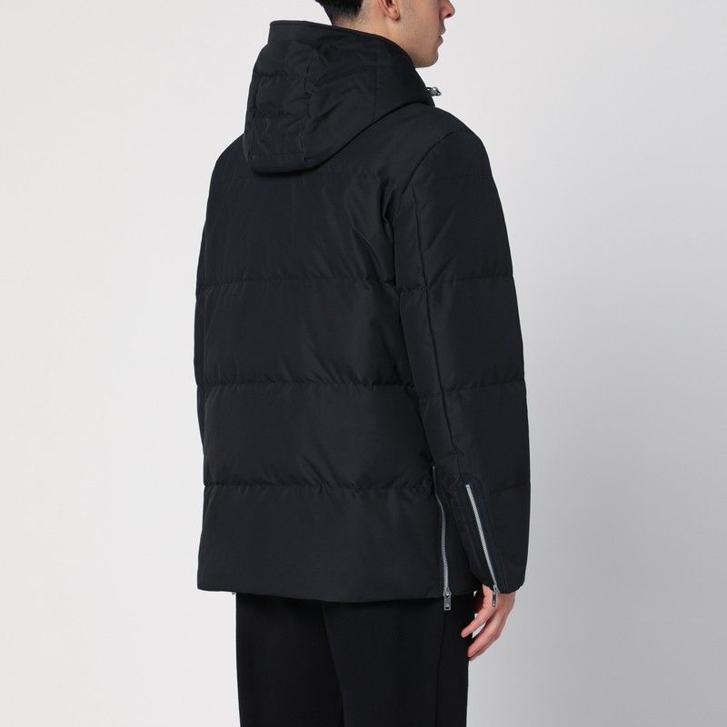 Áo Khoác Parka Padded Đen