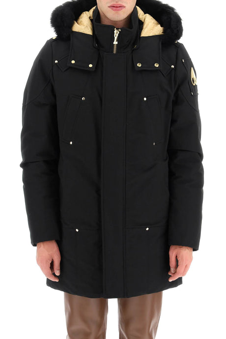 MOOSE KNUCKLES Stag Lake Parka Jacket for Men in Black - FW23 Collection