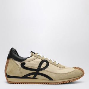 LOEWE Gold & Black Monogram Flow Runner Sneaker