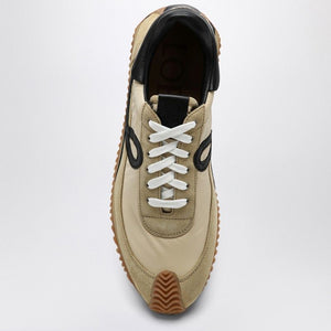 LOEWE Gold & Black Monogram Flow Runner Sneaker