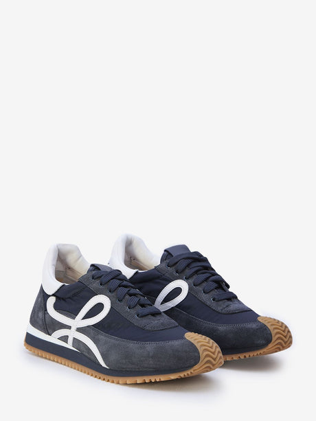 LOEWE Blue Suede Sneakers for Men | SS24 Collection