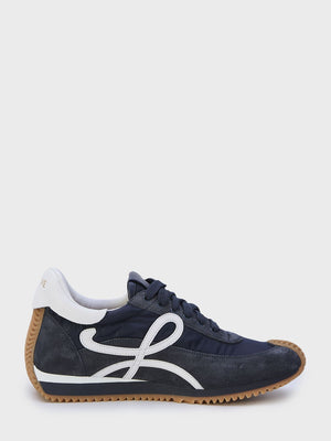 LOEWE Blue Suede Sneakers for Men | SS24 Collection