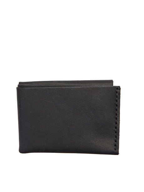 WERKSTATT:MUNCHEN Mini Leather Wallet with Silver Details