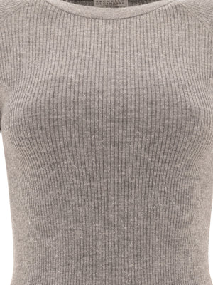 Áo len cashmere ribbed