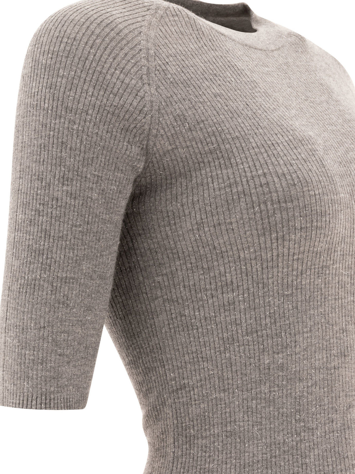 Áo len cashmere ribbed