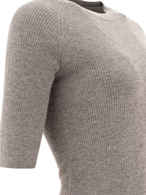 Áo len cashmere ribbed